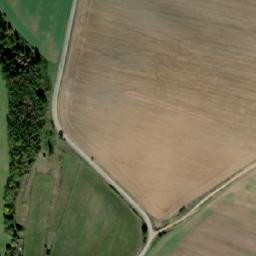 Satellite imagery of [Cizkrajov] church t., CZ