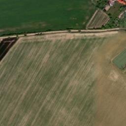 Satellite imagery of [Oponešice] chapel t., CZ