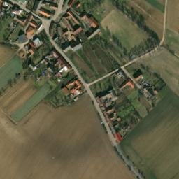 Satellite imagery of [Oponešice] chapel t., CZ