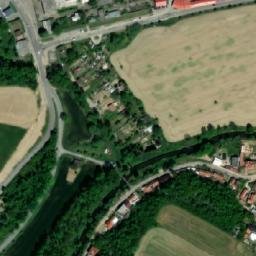 Satellite imagery of [Moravský Krumlov] church t., CZ