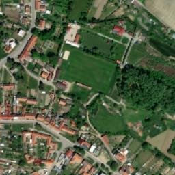Satellite imagery of [Moravský Krumlov] church t., CZ