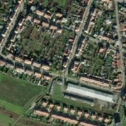 Satellite imagery of [Hrušovany u Brna] former sugar factory chimney, CZ