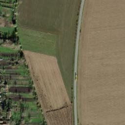 Satellite imagery of [Hrušovany u Brna] former sugar factory chimney, CZ