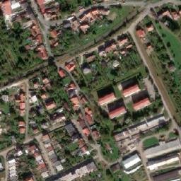 Satellite imagery of [Bojkovice] church t., CZ