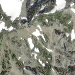 Satellite imagery of Mount McGuire, CA