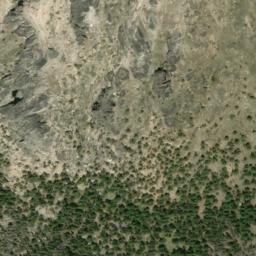 Satellite imagery of Cathedral Ridge, CA