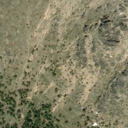 Satellite imagery of Cathedral Ridge, CA