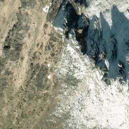 Satellite imagery of Cathedral Ridge, CA
