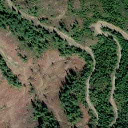Satellite imagery of Baldy Mountain, CA