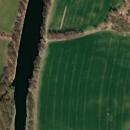 Satellite imagery of [Hrdějovice] chapel sanctus t., CZ