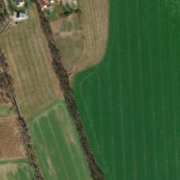 Satellite imagery of [Hrdějovice] chapel sanctus t., CZ
