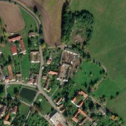 Satellite imagery of [Stříbřec] church t., CZ