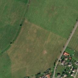 Satellite imagery of [Stříbřec] church t., CZ