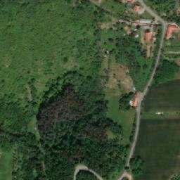 Satellite imagery of [Syrovín] church t., CZ