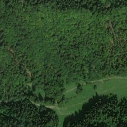 Satellite imagery of vrchol, SK