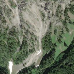 Satellite imagery of Mount McGuire, CA
