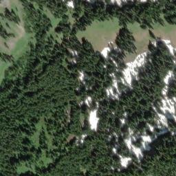 Satellite imagery of Mount McGuire, CA