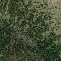 Satellite imagery of Cathedral Ridge, CA