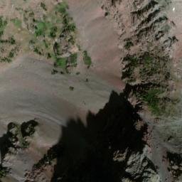 Satellite imagery of King Edward Peak, CA
