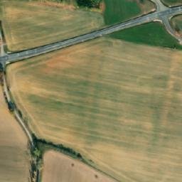 Satellite imagery of [Němčice u Netolic] church t., CZ