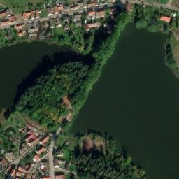 Satellite imagery of [Stříbřec] church t., CZ