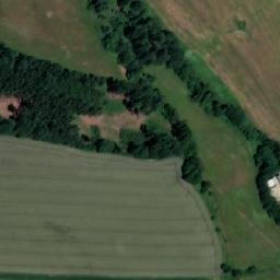 Satellite imagery of [Nová Bystřice] cemetery chapel t., CZ