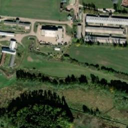 Satellite imagery of [Cizkrajov] church t., CZ