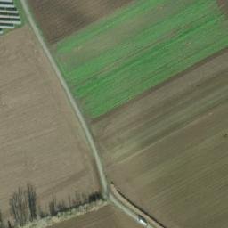 Satellite imagery of [Malešovice] church t., CZ