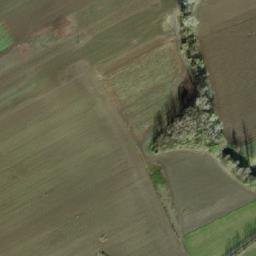 Satellite imagery of [Malešovice] church t., CZ
