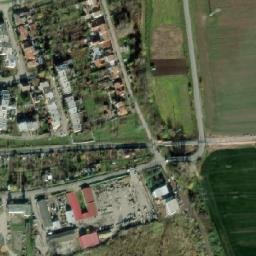 Satellite imagery of [Hrušovany u Brna] former sugar factory chimney, CZ