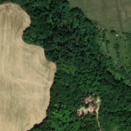 Satellite imagery of [Syrovín] church t., CZ