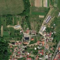 Satellite imagery of [Syrovín] church t., CZ
