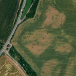 Satellite imagery of [Kunovice u Uherského Hradiště] former brick yard chimney, CZ