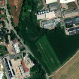 Satellite imagery of [Kunovice u Uherského Hradiště] former brick yard chimney, CZ