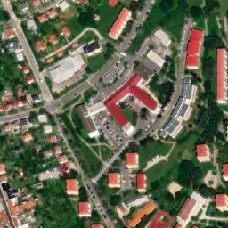 Satellite imagery of [Uherský Brod] church t., CZ