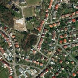 Satellite imagery of [Hrdějovice] church sanctus t., CZ