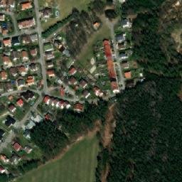 Satellite imagery of [Hrdějovice] church sanctus t., CZ