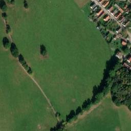 Satellite imagery of [Stříbřec] church t., CZ