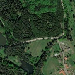 Satellite imagery of Landštejn [Staré Město pod Landštejnem-Pomezí] castle outlook t., CZ