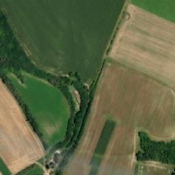 Satellite imagery of [Vedrovice] church t., CZ
