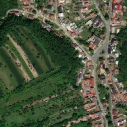 Satellite imagery of [Syrovín] church t., CZ