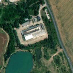 Satellite imagery of [Kunovice u Uherského Hradiště] former brick yard chimney, CZ