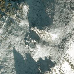 Satellite imagery of Haystack Mountain, CA