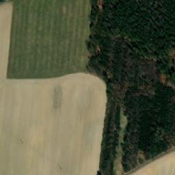 Satellite imagery of [Hrdějovice] church sanctus t., CZ