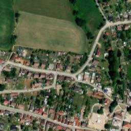 Satellite imagery of [Nová Bystřice] church t., CZ