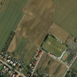 Satellite imagery of [Nové Syrovice] church t., CZ