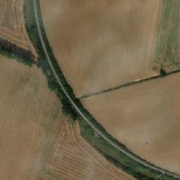 Satellite imagery of [Častohostice] church t., CZ
