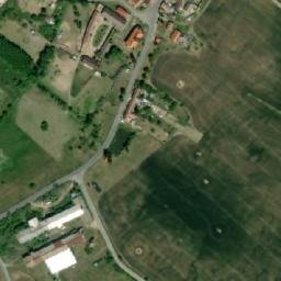 Satellite imagery of [Újezd nad Rokytnou] castle sanctus t., CZ