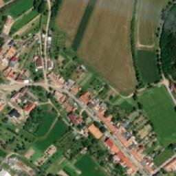 Satellite imagery of [Vedrovice] church t., CZ