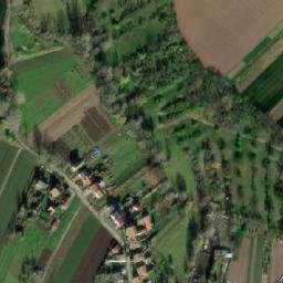 Satellite imagery of [Unkovice] church t., CZ
